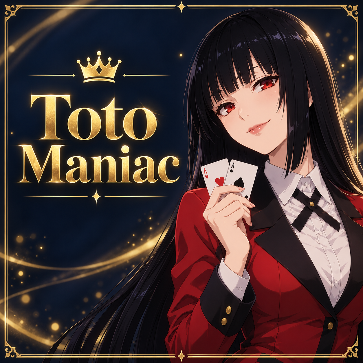 Banner TOTOMANIAC dengan Yumeko Jabami